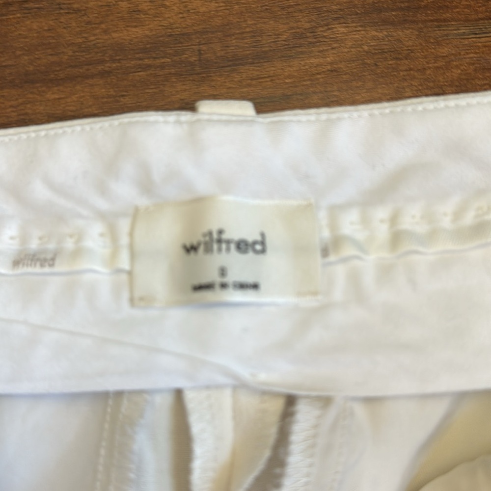 Wilfred Classic White Trousers from Aritzia - Picture 3 of 3